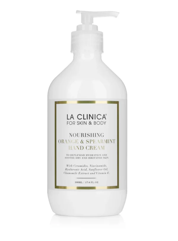 Nourishing Orange & Spearmint Hand Cream 500mL